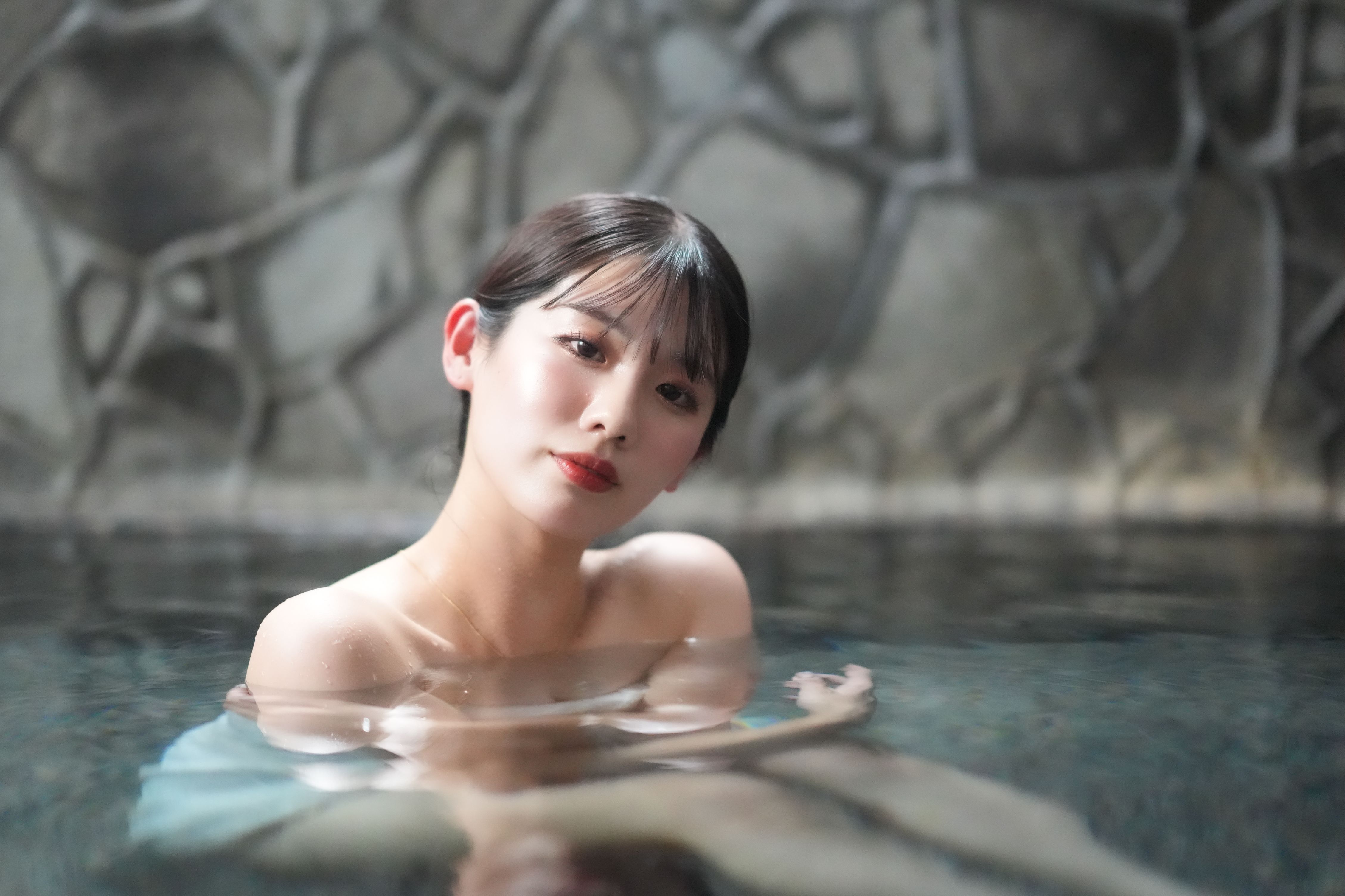 温泉の癒やし