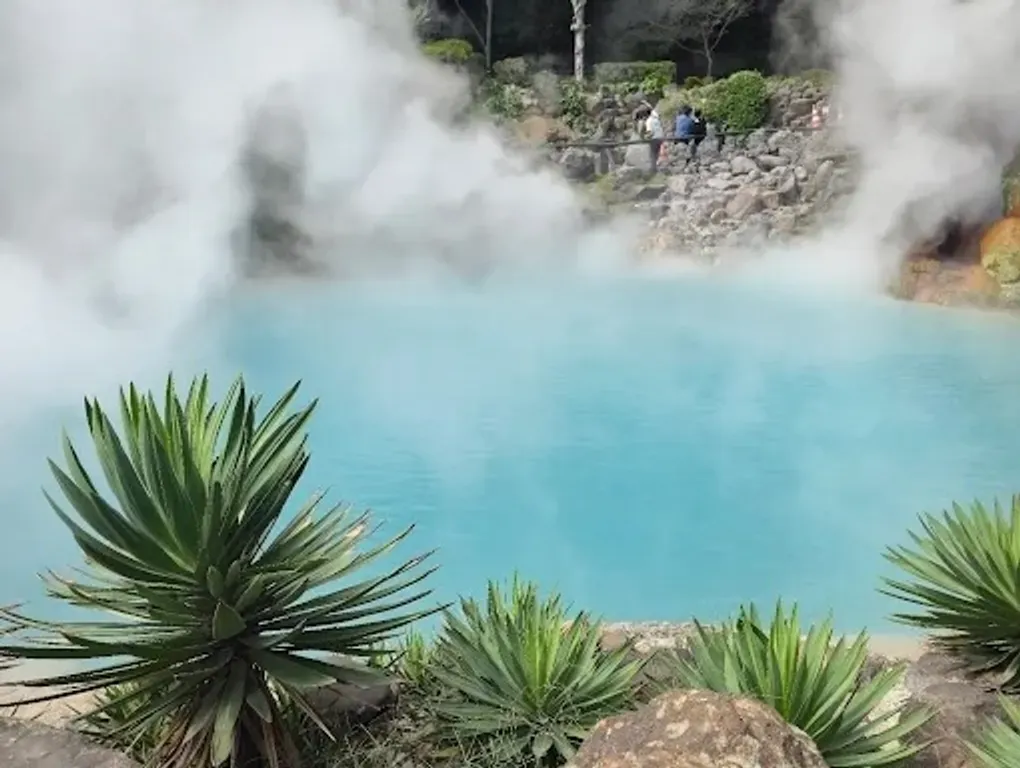 湯けむりの風景